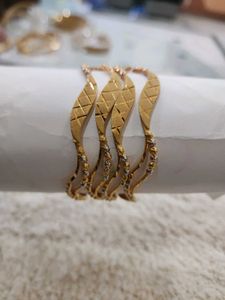 1 gm Gold Bangle 2.4size