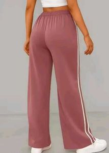 Trendy Track Pants with Stripes