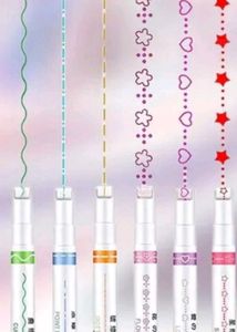 Decorative Roller Stamp Pens Set