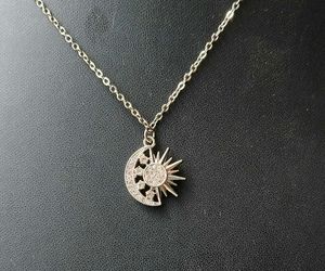 Sun & Moon Silver Necklace
