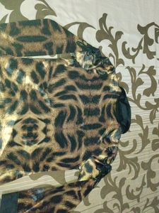 Hongjima Animal Print Stylish Top