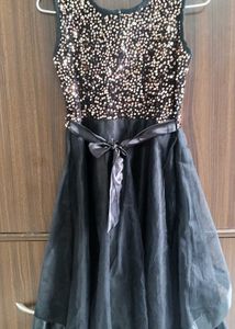 Black Hi Low Dress of Size 28