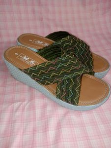 Women&#39;s Green Wedges