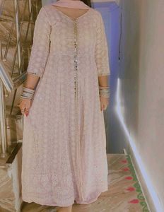 Elegant Light Pink Kurta Set