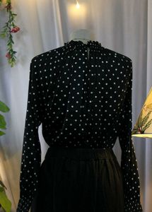 H&amp;M Polka Dot Blouse