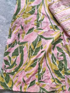Floral Print Kurta Set