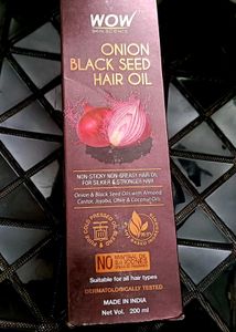 WOW Onion Black Seed Hair Oil