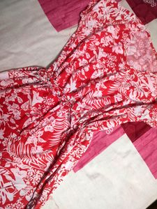 Beachy Floral Print Dress