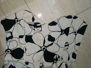 Gorgeous Black And White Dress