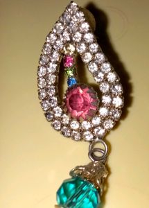 Teardrop Rhinestone Earrings