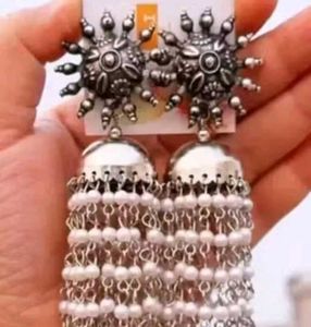 Statement Jhumka Earrings