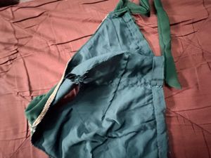 Green Sequin Lehenga Without Dupatta