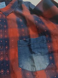 Avan Paul Plaid Button-Down