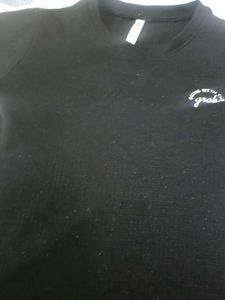 Black Sweatshirt For 5-6 Years Girl 28 Number