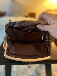 Rose Clutch In Silk