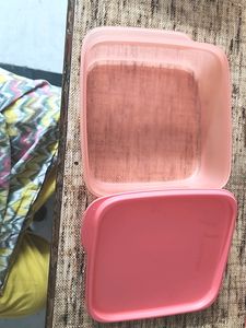 Tupperware Smart Saver Red Box 1litre