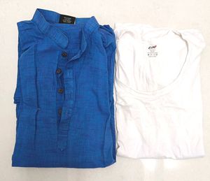 Kurta With Vest For Men