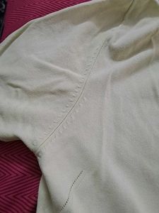Vintage Yellow Button-Up Top