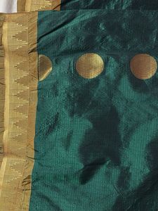 Green &amp; Gold Fabric