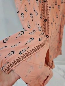 Peach Avasa  Xs Kurti