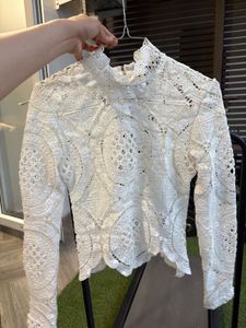 Elegant Lace Party Top