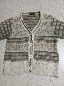 Vintage Patterned Cardigan