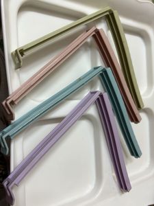 4 Plastic Pouch Clips