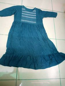 Floral Print Kurta