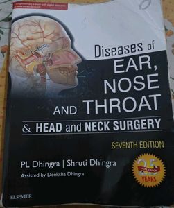 ENT & Head Neck Surgery Book