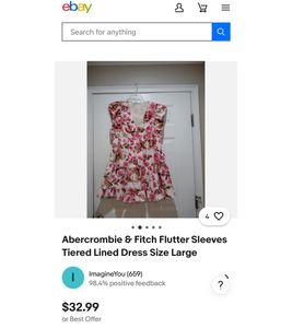 Pink Floral Dress