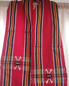 Hand woven Indigenous Scarf for both male/