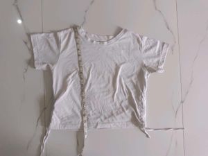 White Casual T Shirt