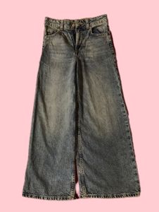 Wide Leg Denim Jeans