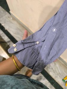 Black And White Pattern Shirt From Blackberrys.