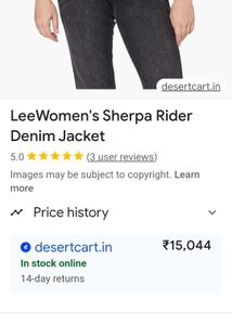 Original Lee Sherpa Lined Denim Jacket