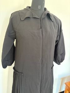 Elegant Black Midi Dress