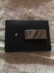 Card Holder With Money Clip Coach