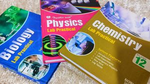 Brand New Lab Practical Manual+ Notebook Combo P