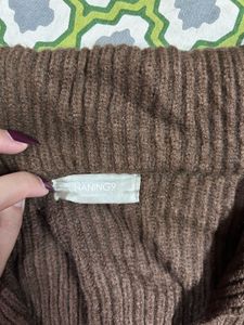 Brown Knit Sweater