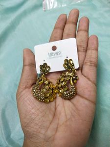 Elegant Peacock Earrings