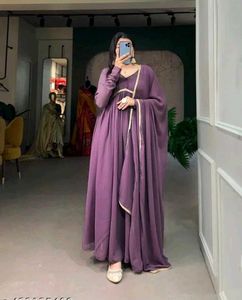 New Stayle Beautiful Women Gown Dupatta Dress Ne