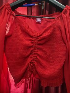 Off Shoulder Crop Top ❤️