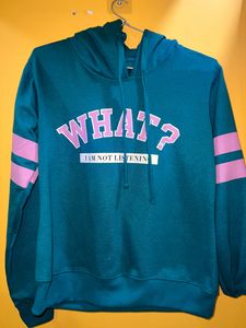 Tokyo Talkies Women Full Sleeve  Printed   Hooded