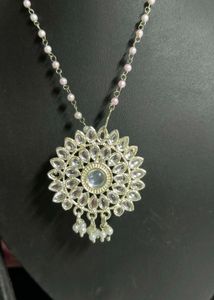 Elegant Silver-Tone Jewelry Set