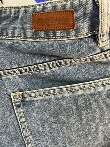Wide Leg Denim Jeans