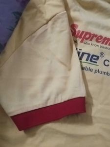 Supreme Yellow Polo Shirt