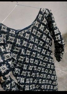 Elegant Garara With Embroided Kurti And Dupatta