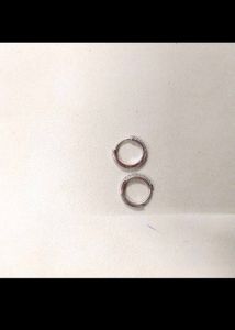 925 Sterling Silver Single Line Earrings 1 pair