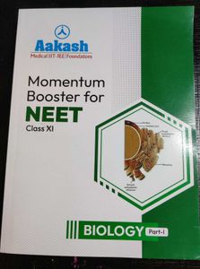 Momentum Booster For NEET Class XI - Aakash Bio