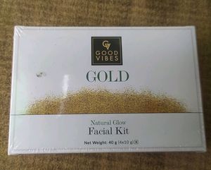 Good vibes Gold Facial Kit